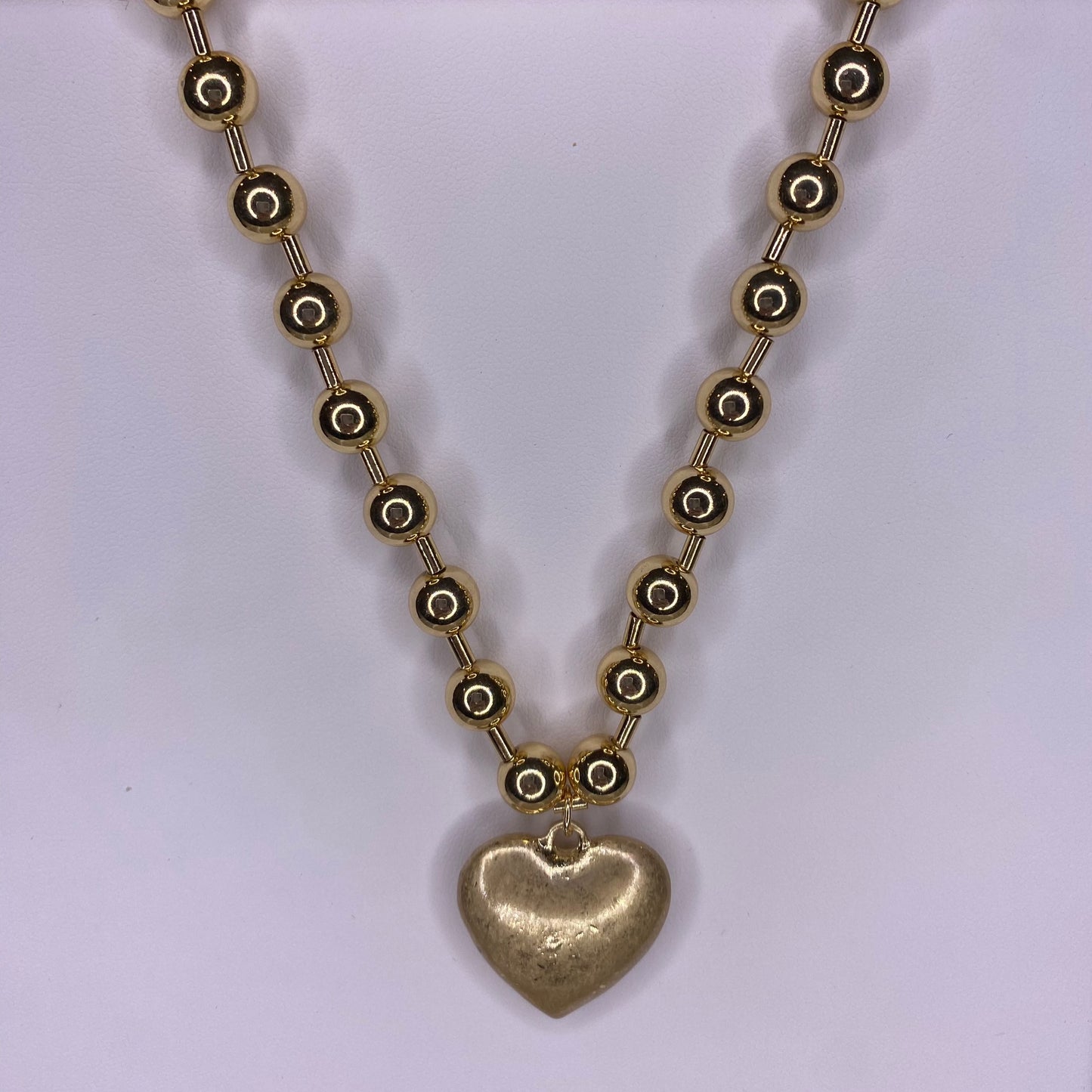 Jacqueline Heart Necklace