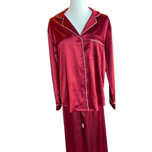 Burgundy Pajama Set