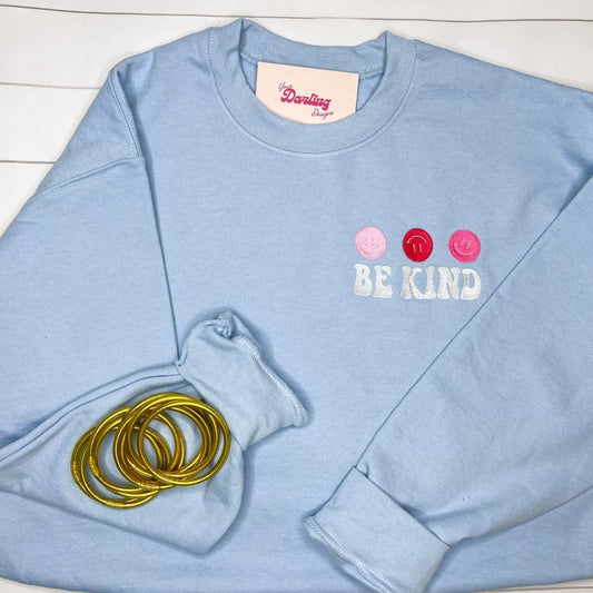 Be Kind Smiley Crewneck