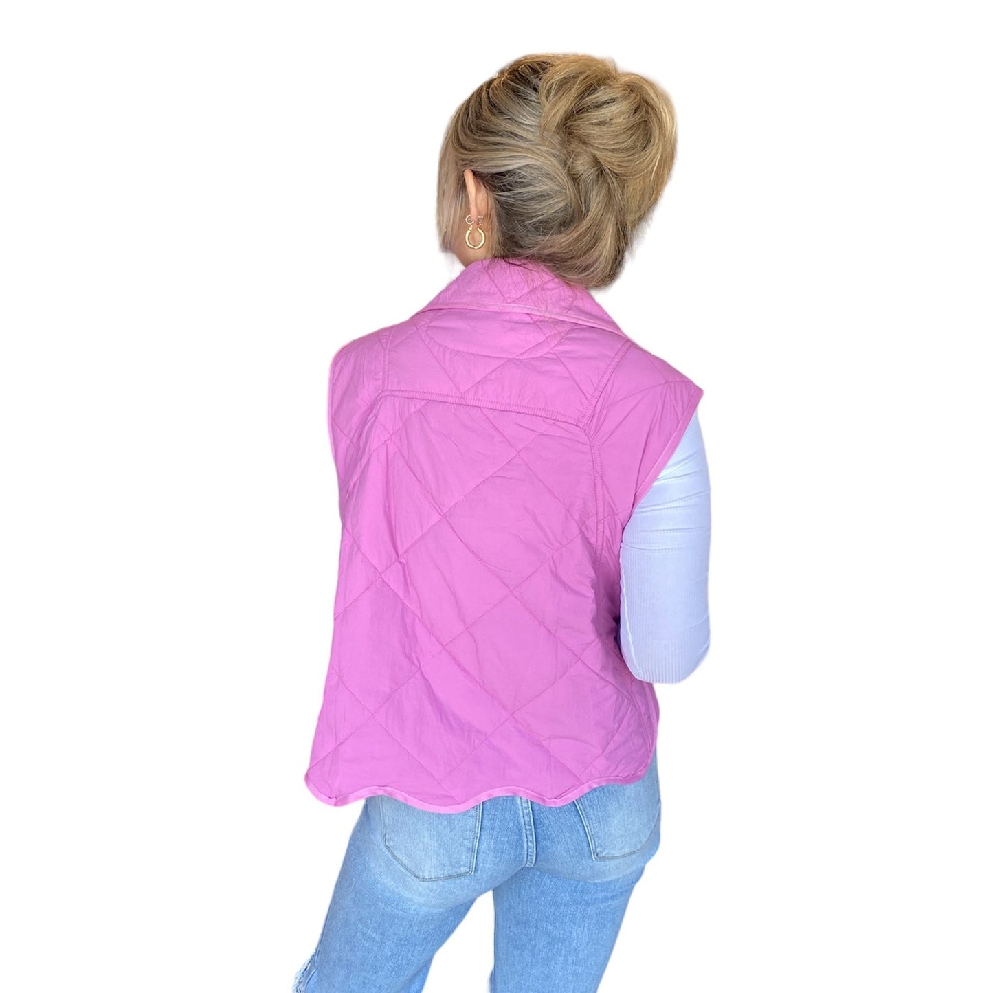 Bubble Gum Pink Vest